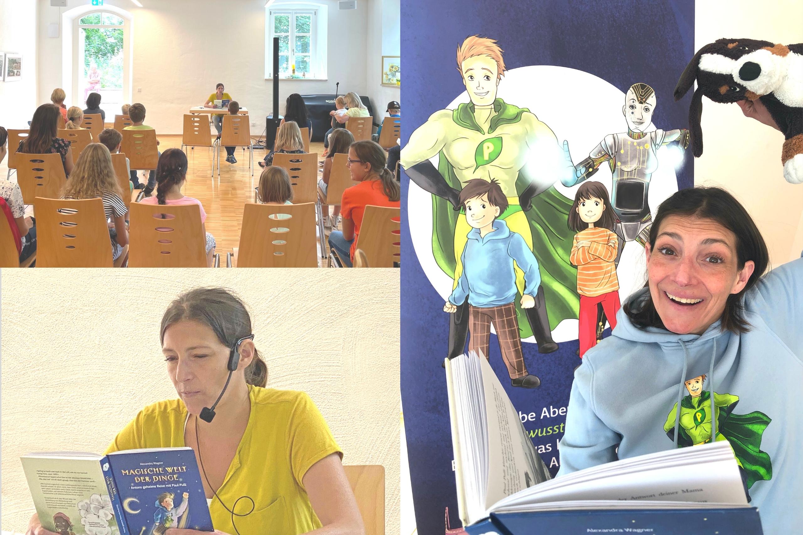 Autorenlesung-für-Kinder Autorenlesungen, Impressionen Kinderbuchlesungen von Alexandra Wagner