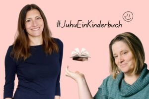 Juhu-Ein-Kinderbuch-Initiatorinnen Alexandra Wagner u. Heidi Troi