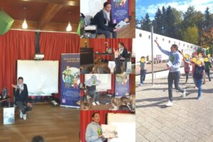 Impressionen der Lesung an einer Grundschule in Erding